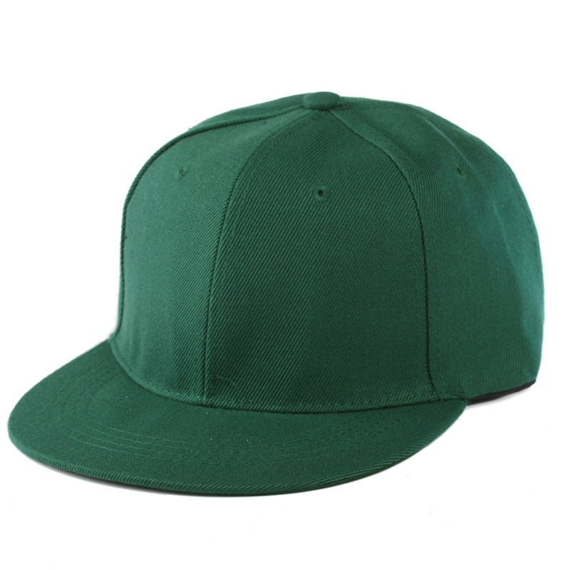 Regular color flat brim (custom embroidery coming soon) - Hat Daddys