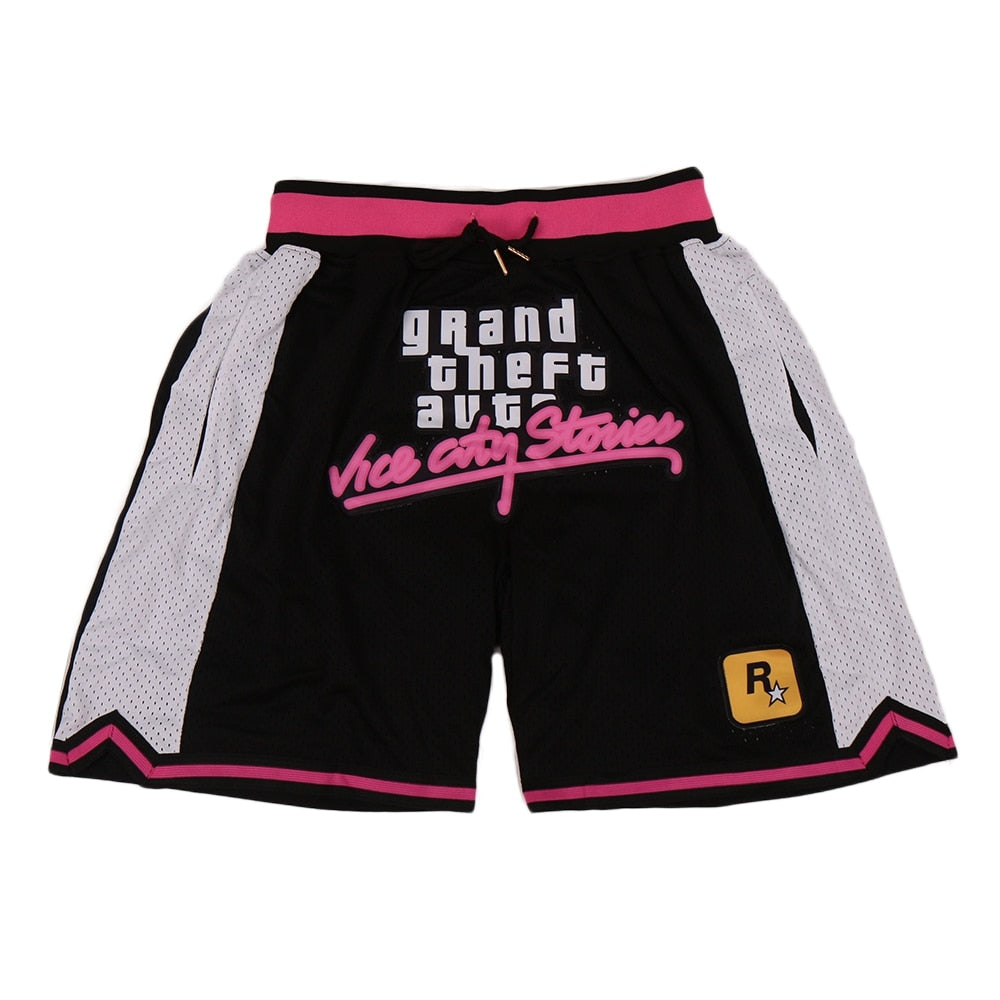 GTA basketball shorts (alternate) - Hat Daddys