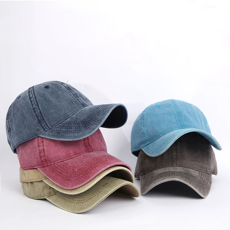 Washed dad hat