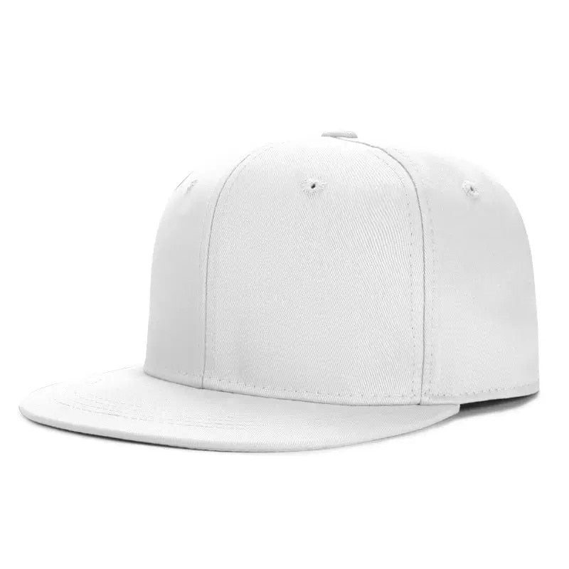 Regular color flat brim (custom embroidery coming soon) - Hat Daddys 