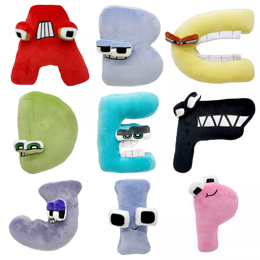 Alphaplush toys