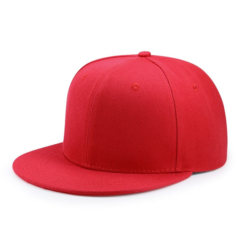 Regular color flat brim (custom embroidery coming soon) - Hat Daddys 