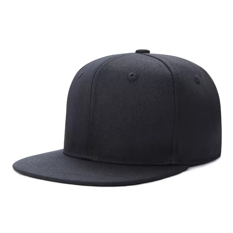Regular color flat brim (custom embroidery coming soon) - Hat Daddys 