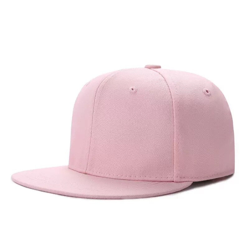Regular color flat brim (custom embroidery coming soon) - Hat Daddys 