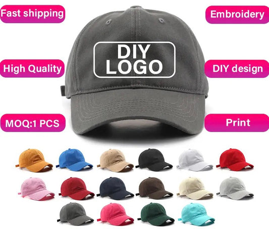 Custom Embroidery Logo Hat - Hat Daddys 