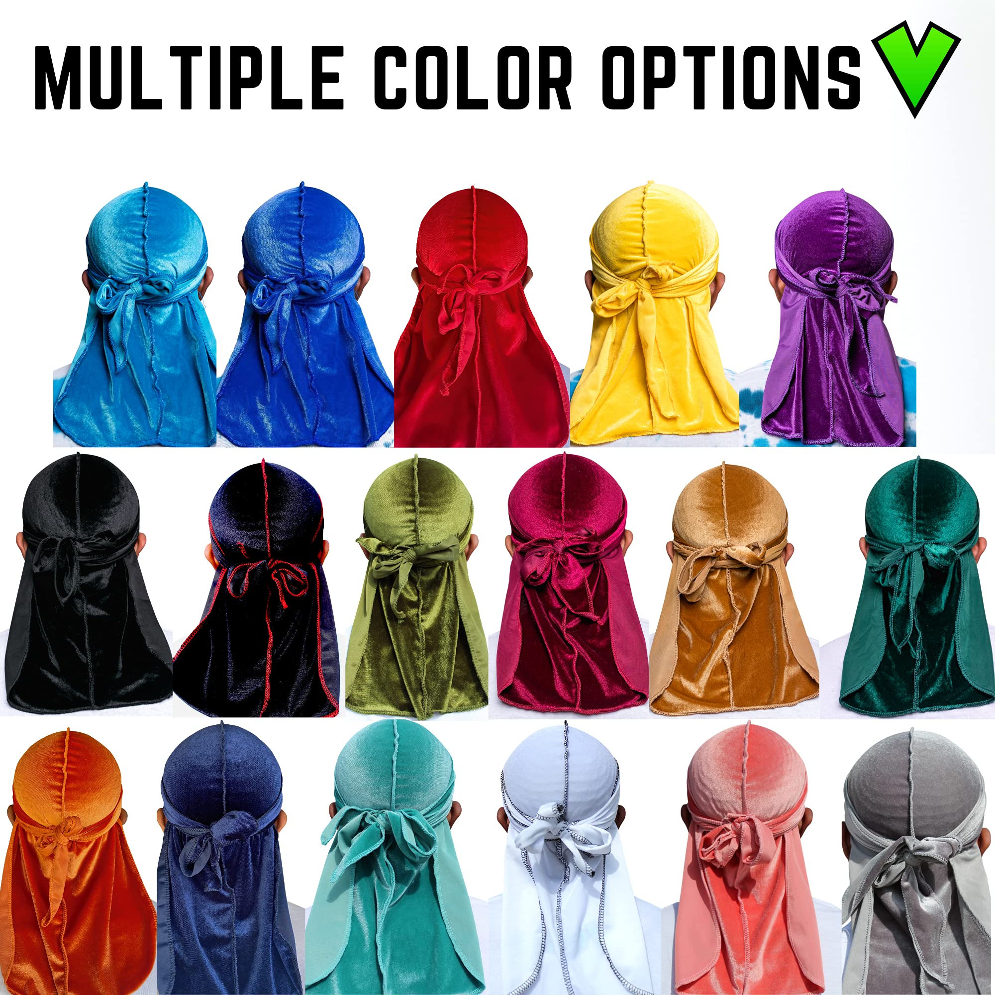 Poly Velvet Durag - Hat Daddys 