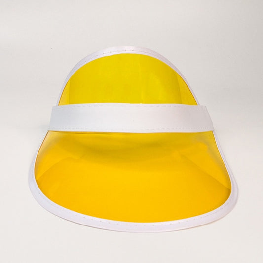Yellow Summer Fashion Visor - Hat Daddys 