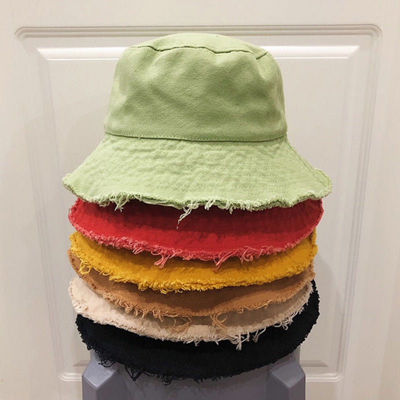 Ripped Summer Bum Bucket - Hat Daddys 