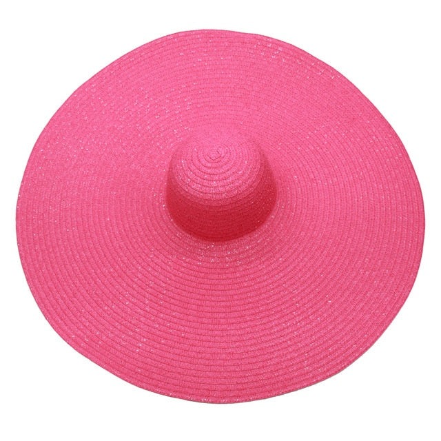 foldable oversized beach hat - Hat Daddys 