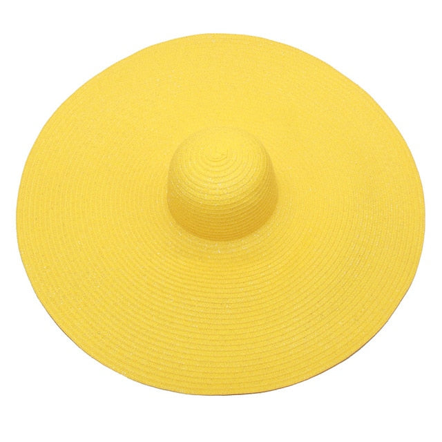 foldable oversized beach hat - Hat Daddys 
