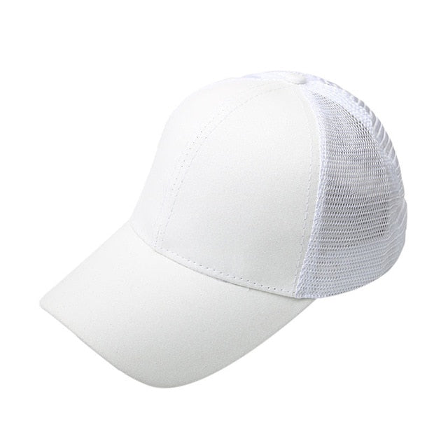 Faded Demin Cap (ponytail) - Hat Daddys 