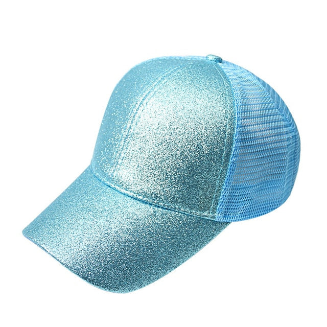 Faded Demin Cap (ponytail) - Hat Daddys 