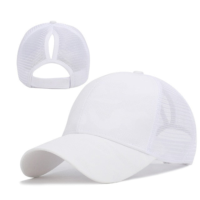 Faded Demin Cap (ponytail) - Hat Daddys 