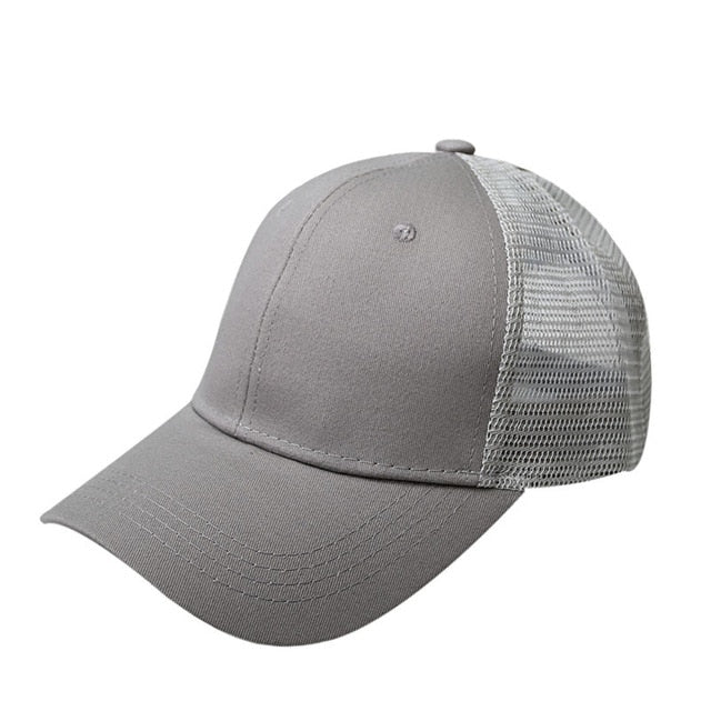 Faded Demin Cap (ponytail) - Hat Daddys 