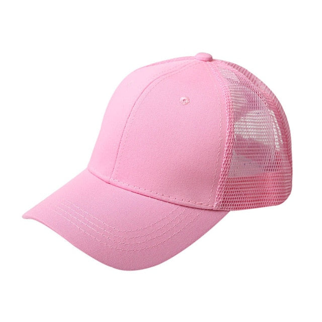 Faded Demin Cap (ponytail) - Hat Daddys 