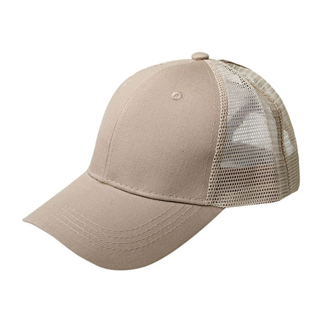 Faded Demin Cap (ponytail) - Hat Daddys 