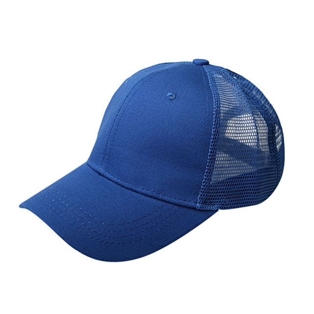 Faded Demin Cap (ponytail) - Hat Daddys 