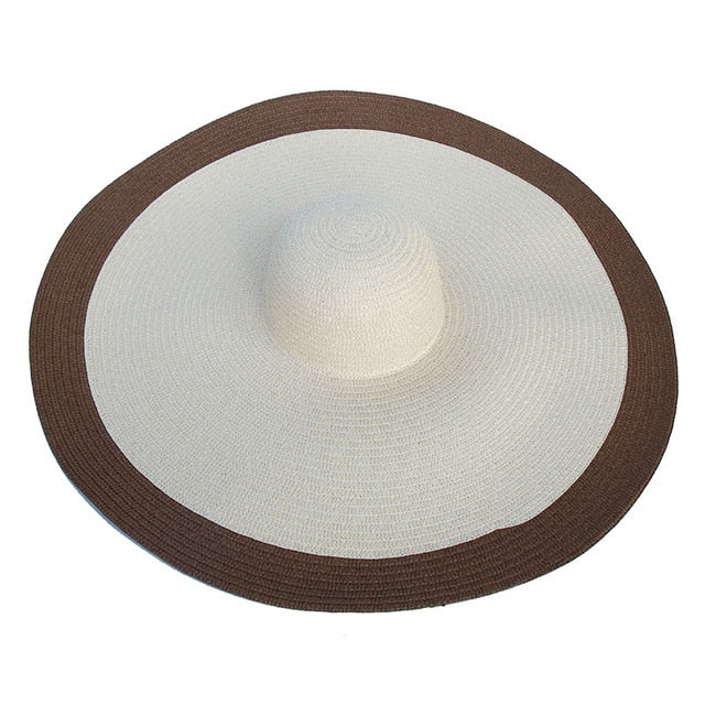 foldable oversized beach hat - Hat Daddys 