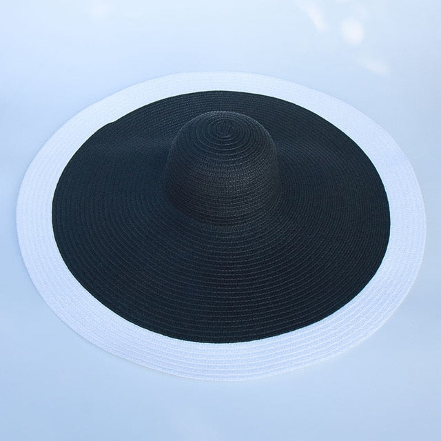 foldable oversized beach hat - Hat Daddys 