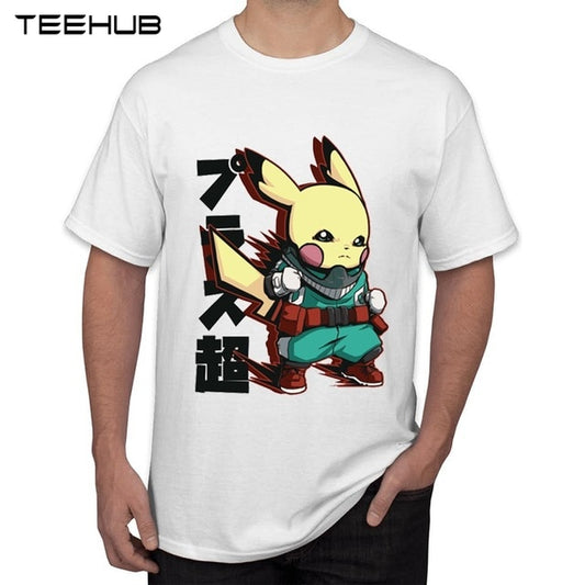TEEHUB Art Design Cartoon Samurai Print Men T-Shirt Fashion Naruto T Shirt Cool Short Sleeve Casual Men Clothing - Hat Daddys 