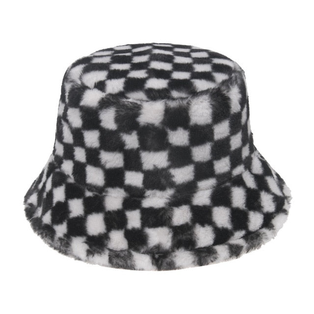 Faux Fur Bucket - Hat Daddys 