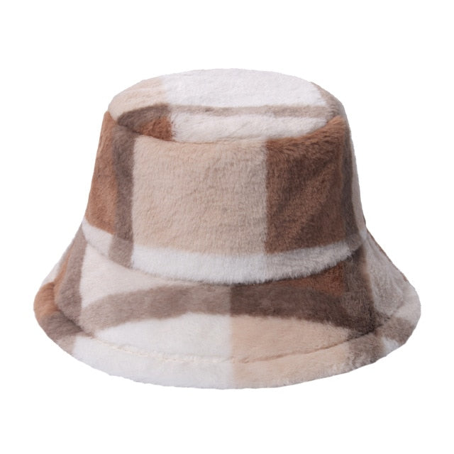 Faux Fur Bucket - Hat Daddys 