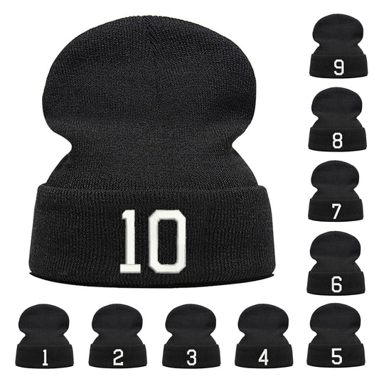 lucky numbers beanie - Hat Daddys 